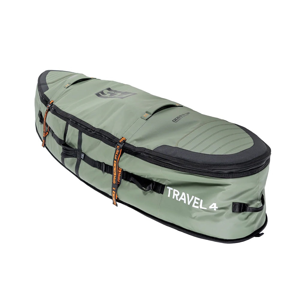 FCS | 6'3" GO-Light Travel 4 Shortboard / Fish Wheelie Quad Surfboard Cover